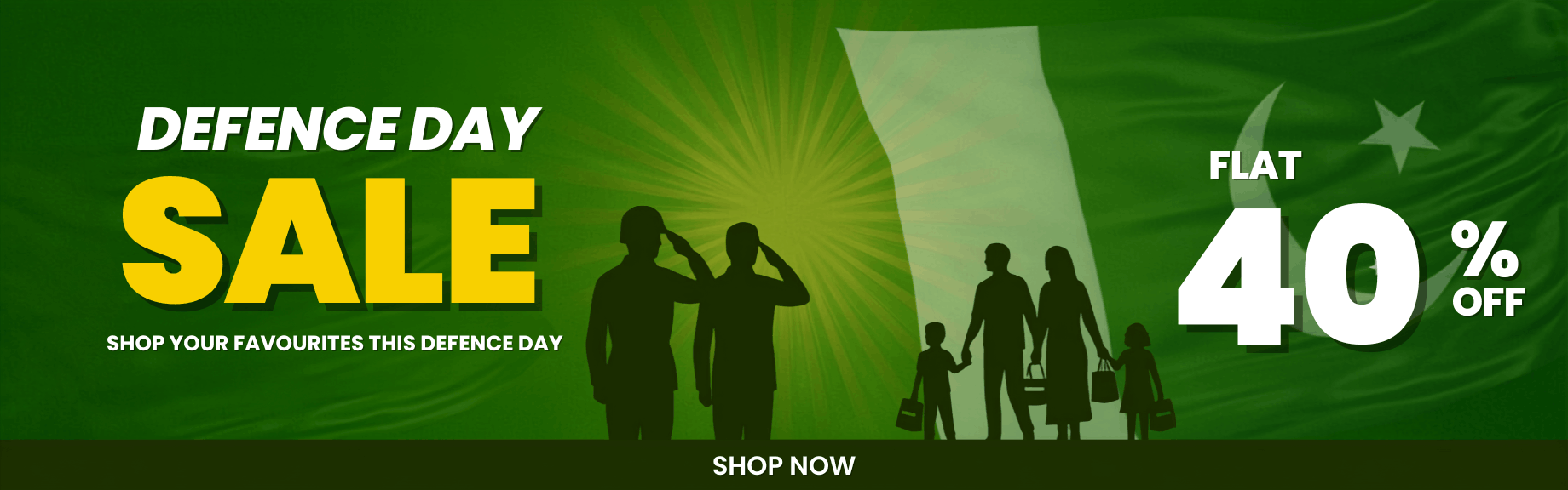 Defence Day Discount
